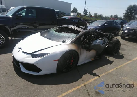 2015 Lamborghini Huracan Lp610-4 from USA, damaged, VIN ZHWUC1ZF2FLA02291